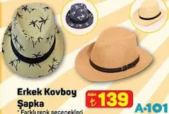 ERKEK KOVBOY ŞAPKA fiyat ve kampanya bilgisi
